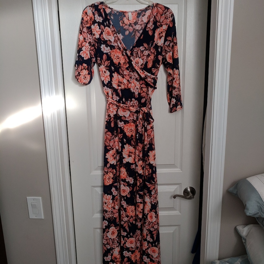 PINKBLUSH Floral maxi dress